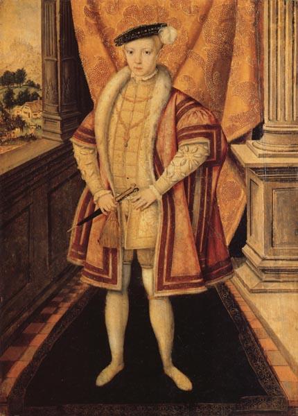 Hans Eworth Edward VI oil painting image